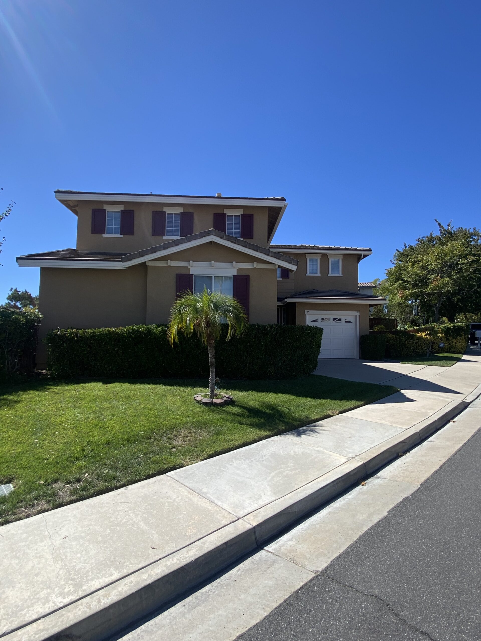 Exterior home painting after Temecula ca