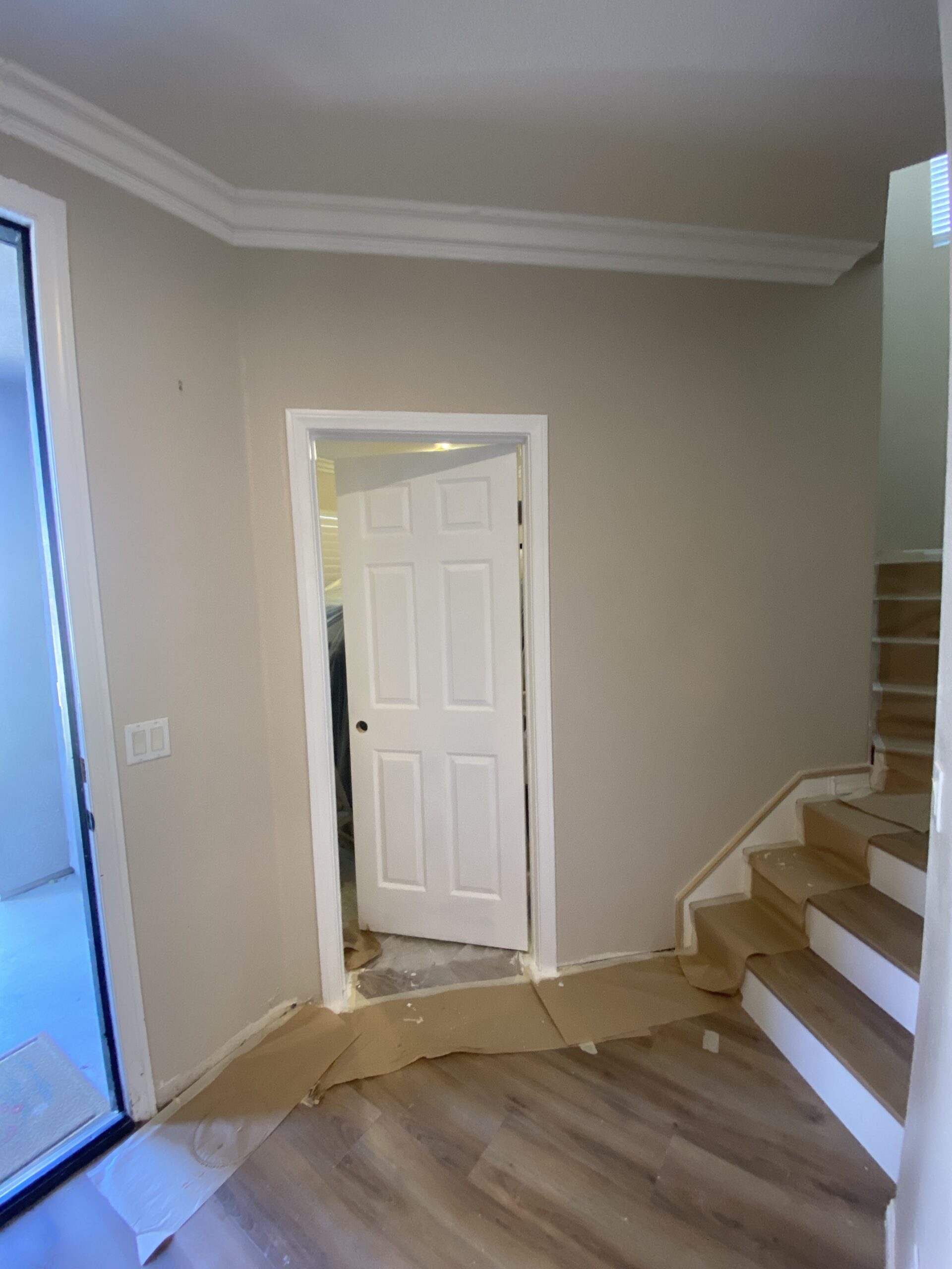 Living room bedroom conversion after