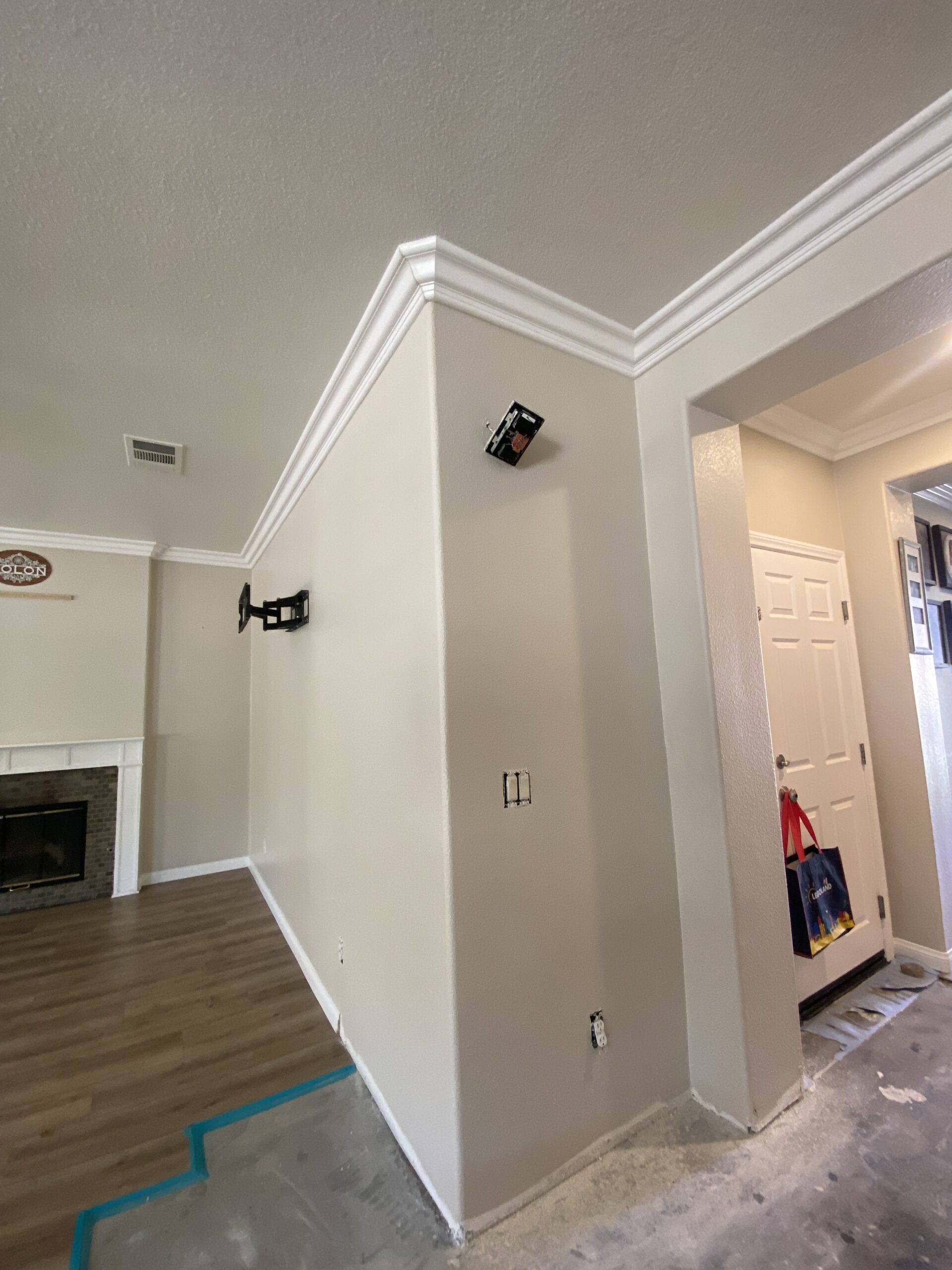 Water damage drywall repair after in Menifee ca