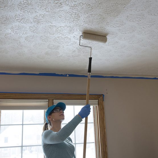 paint a ceiling