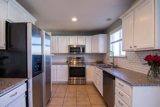 interior design of a kitchen