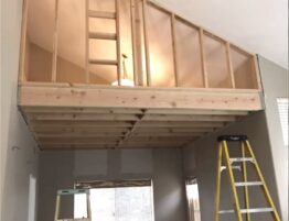 attic creation storage space