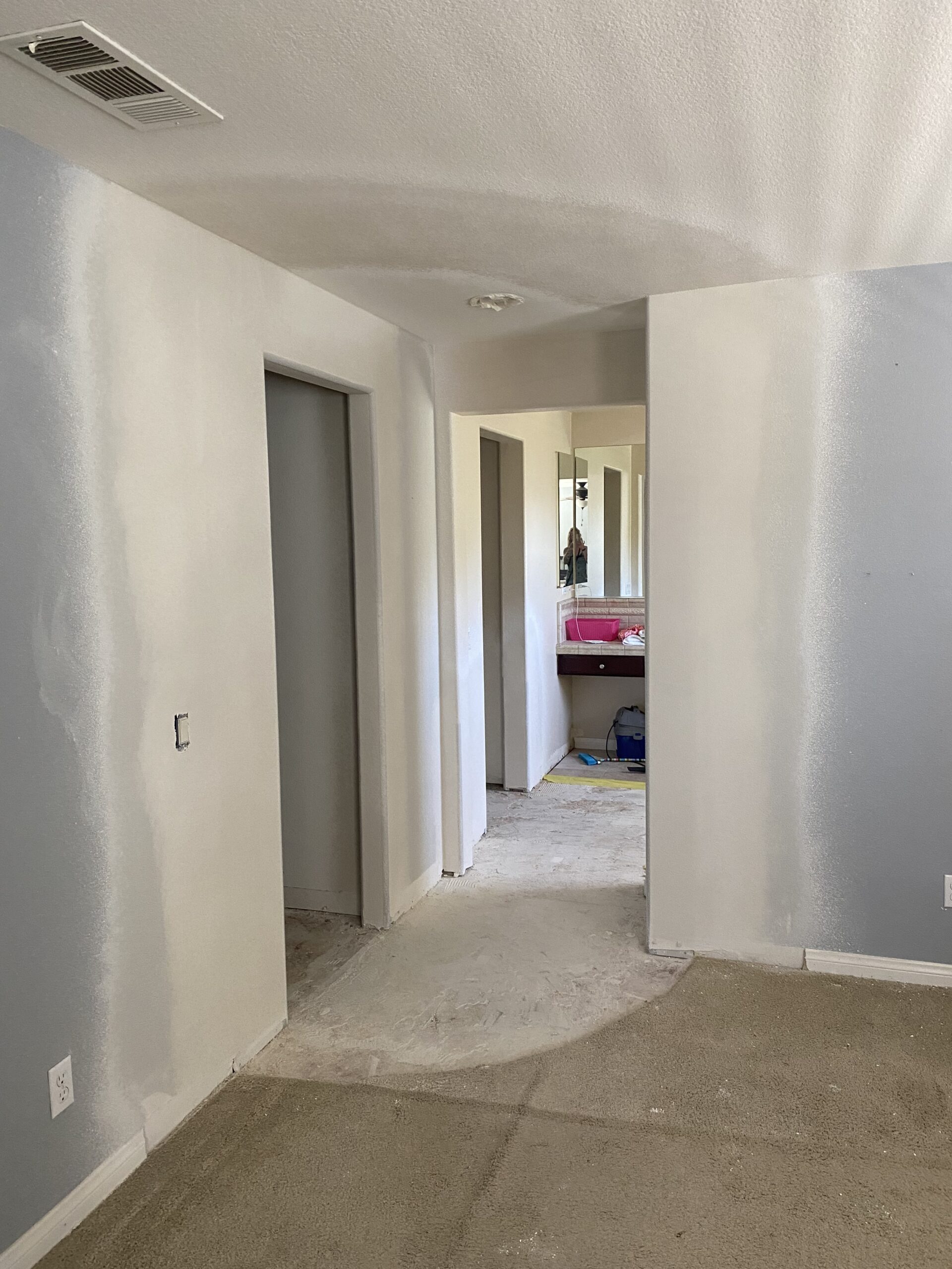 Curved wall removal after