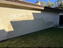 Exterior stucco repair AFTER