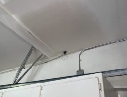 Garage ceiling repair after repiping after