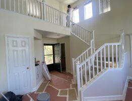 Interior house painting before