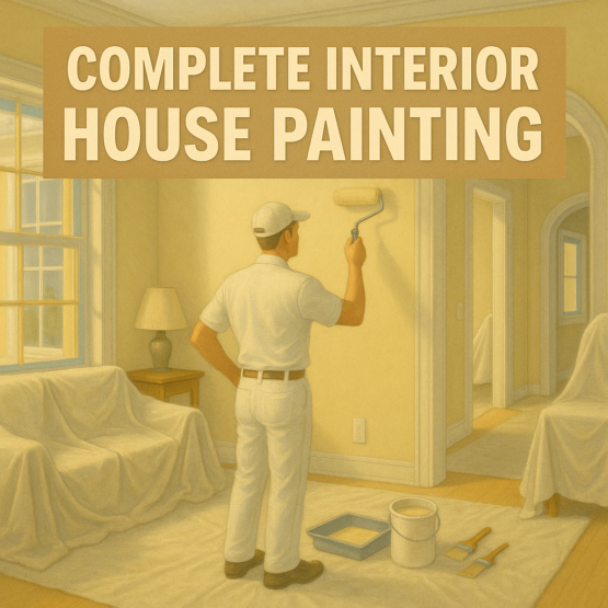 Complete Interior House Painting