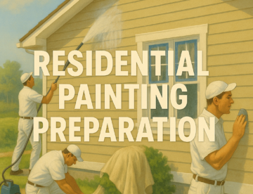 Residential Painting Preparation in Temecula