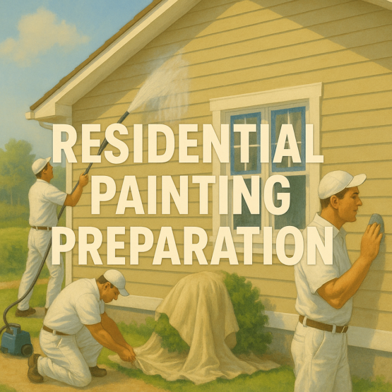 Residential Painting Preparation in Temecula
