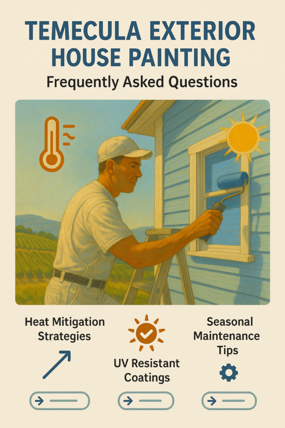 Temecula Exterior House Painting FAQS