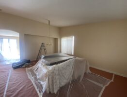Family room paint before