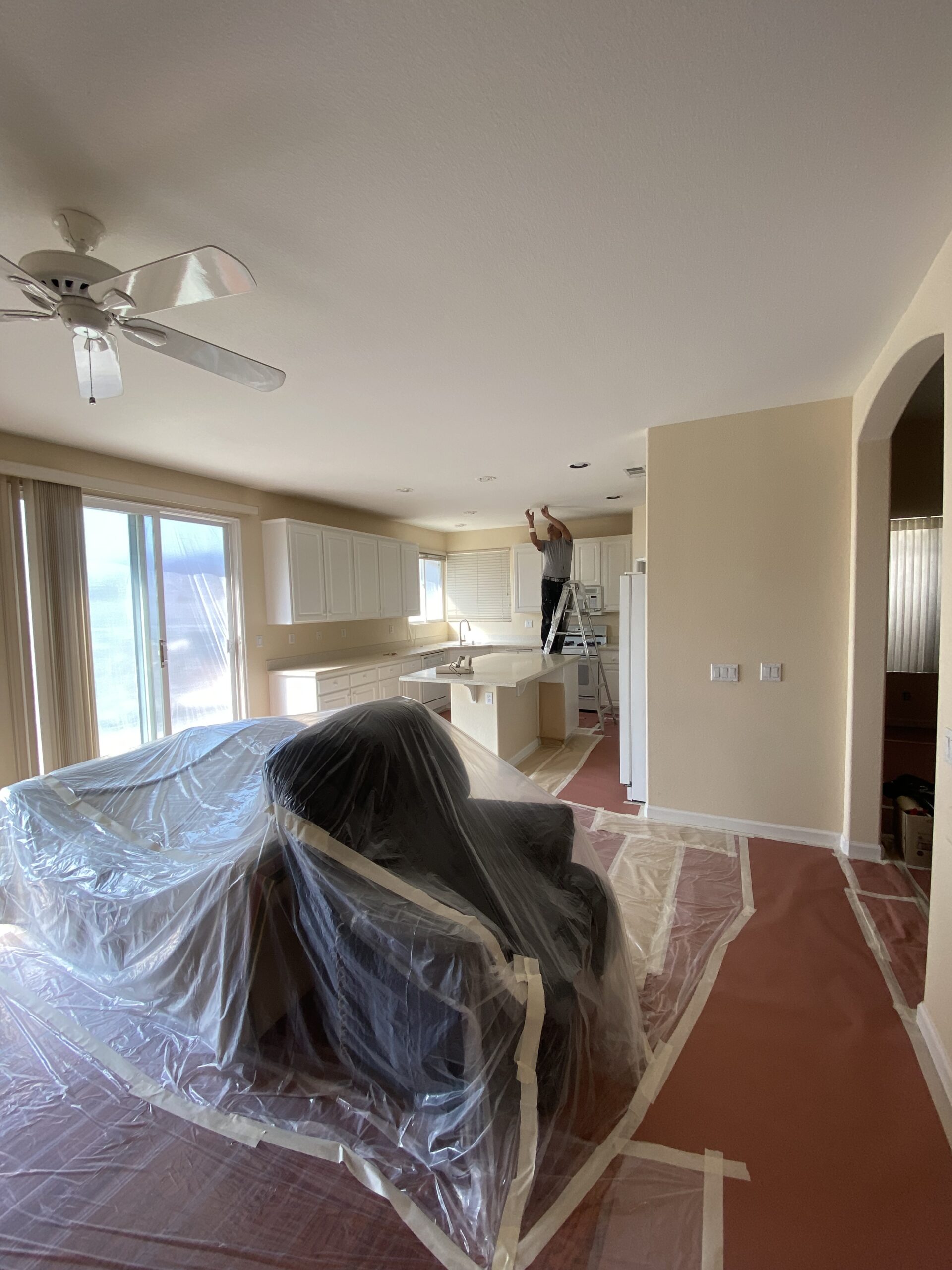 Kitchen repaint before
