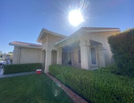 Exterior house painting before