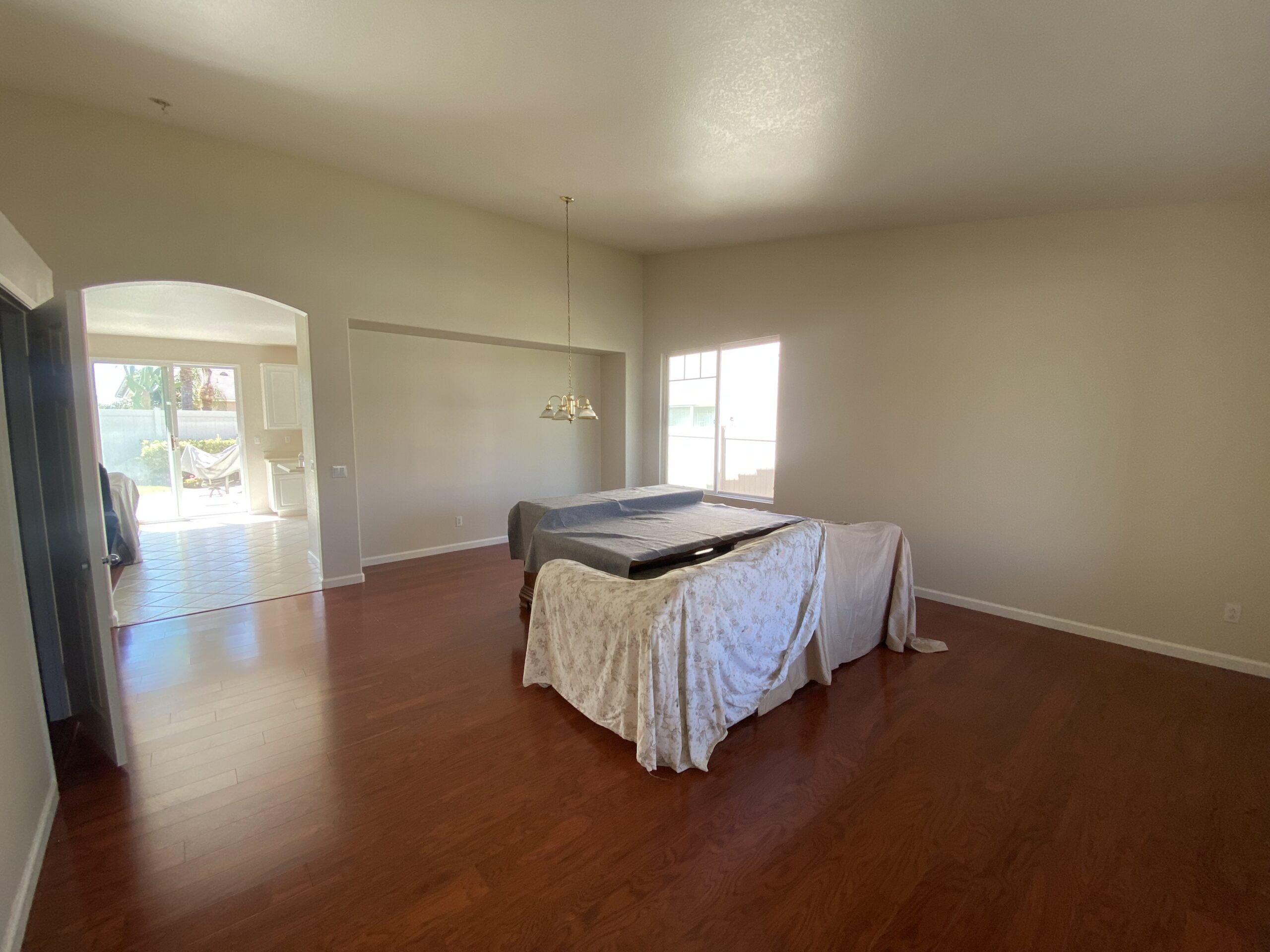 Family room paint after