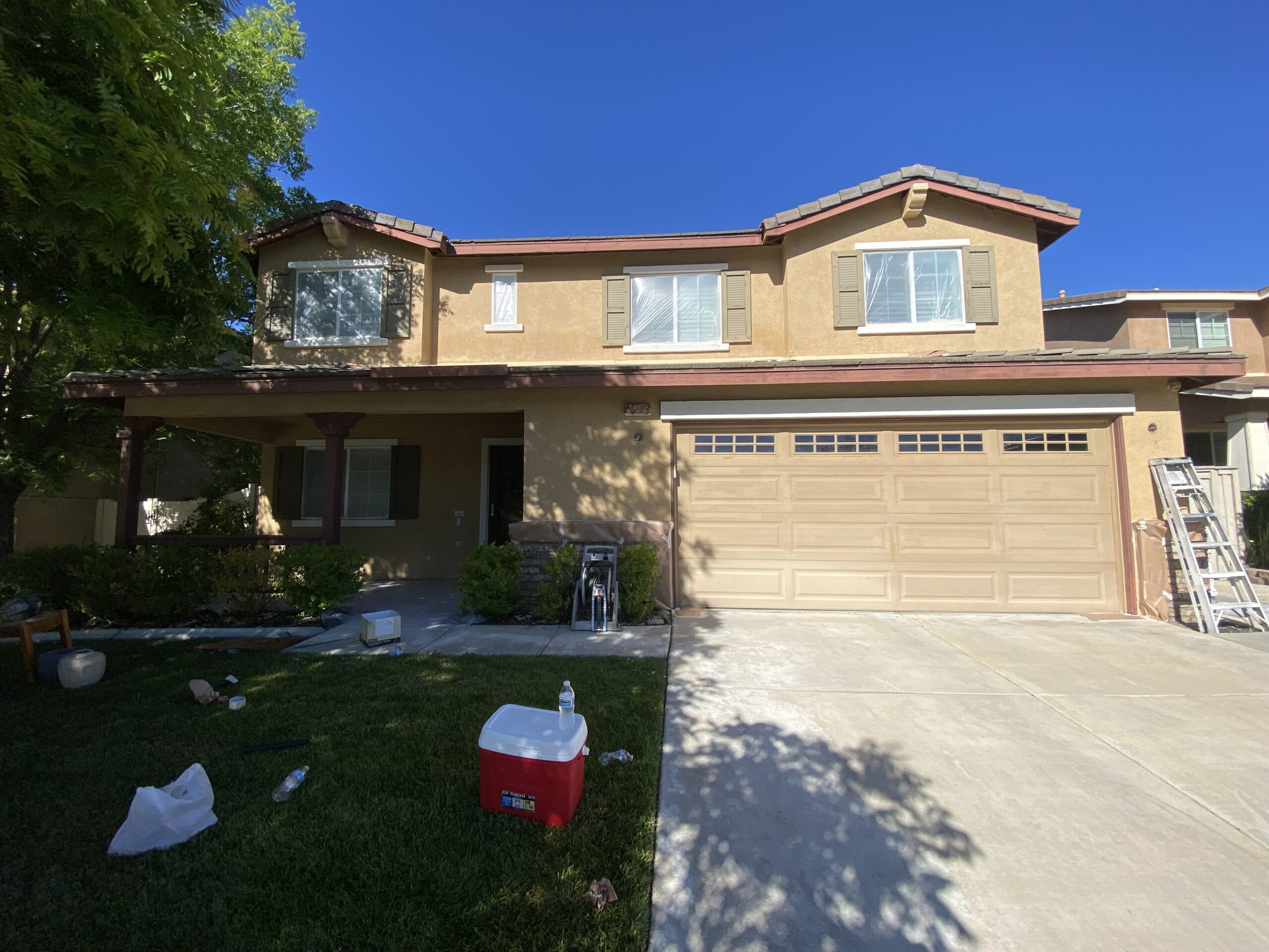 Exterior painting in Temecula before