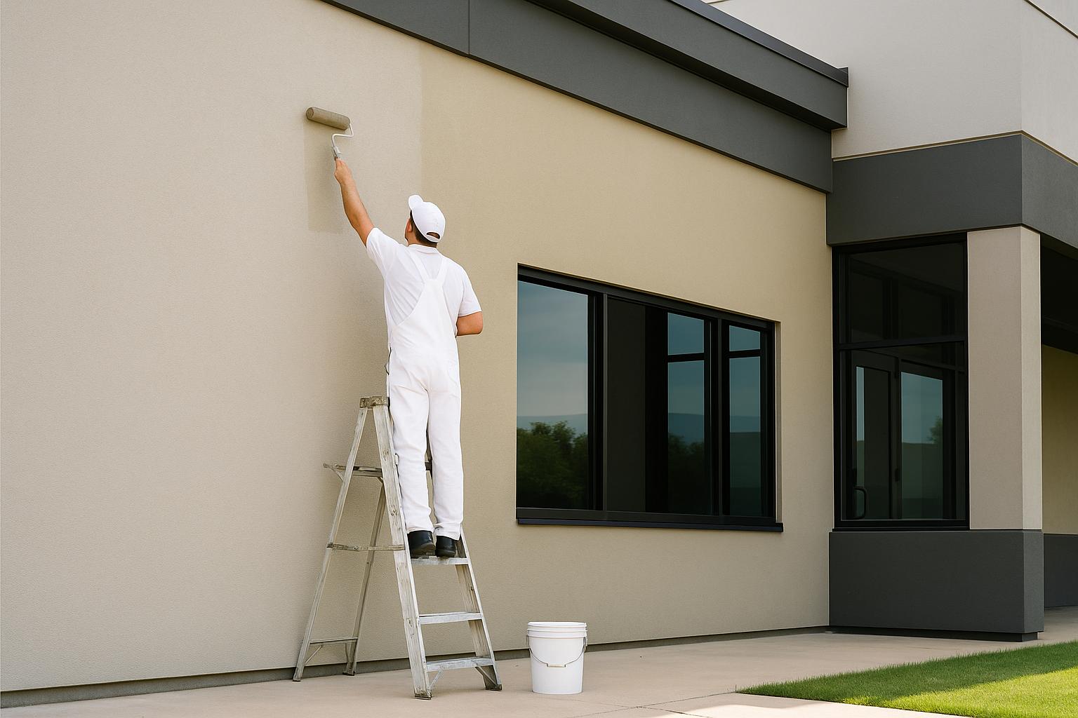 Commercial Building Painting