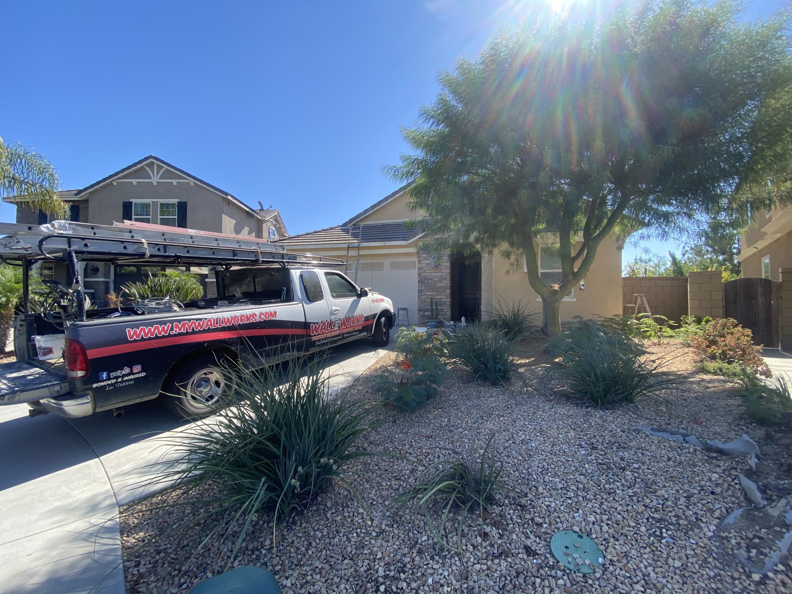 Exterior home paint Temecula ca before