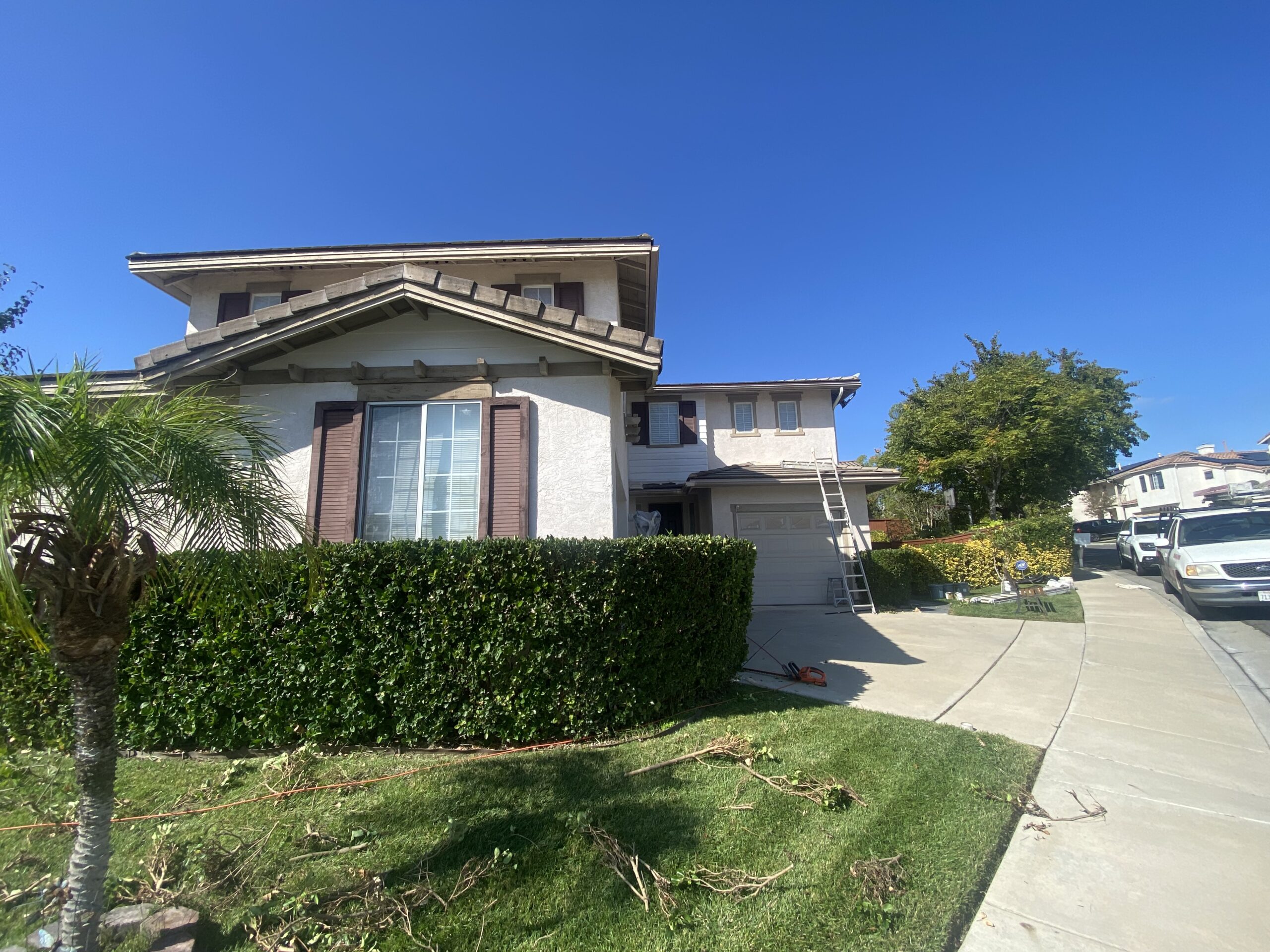Exterior home painting before Temecula ca