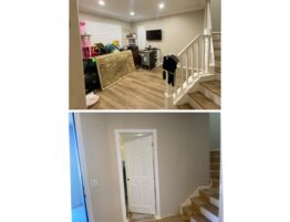 Living room bedroom conversion before and after