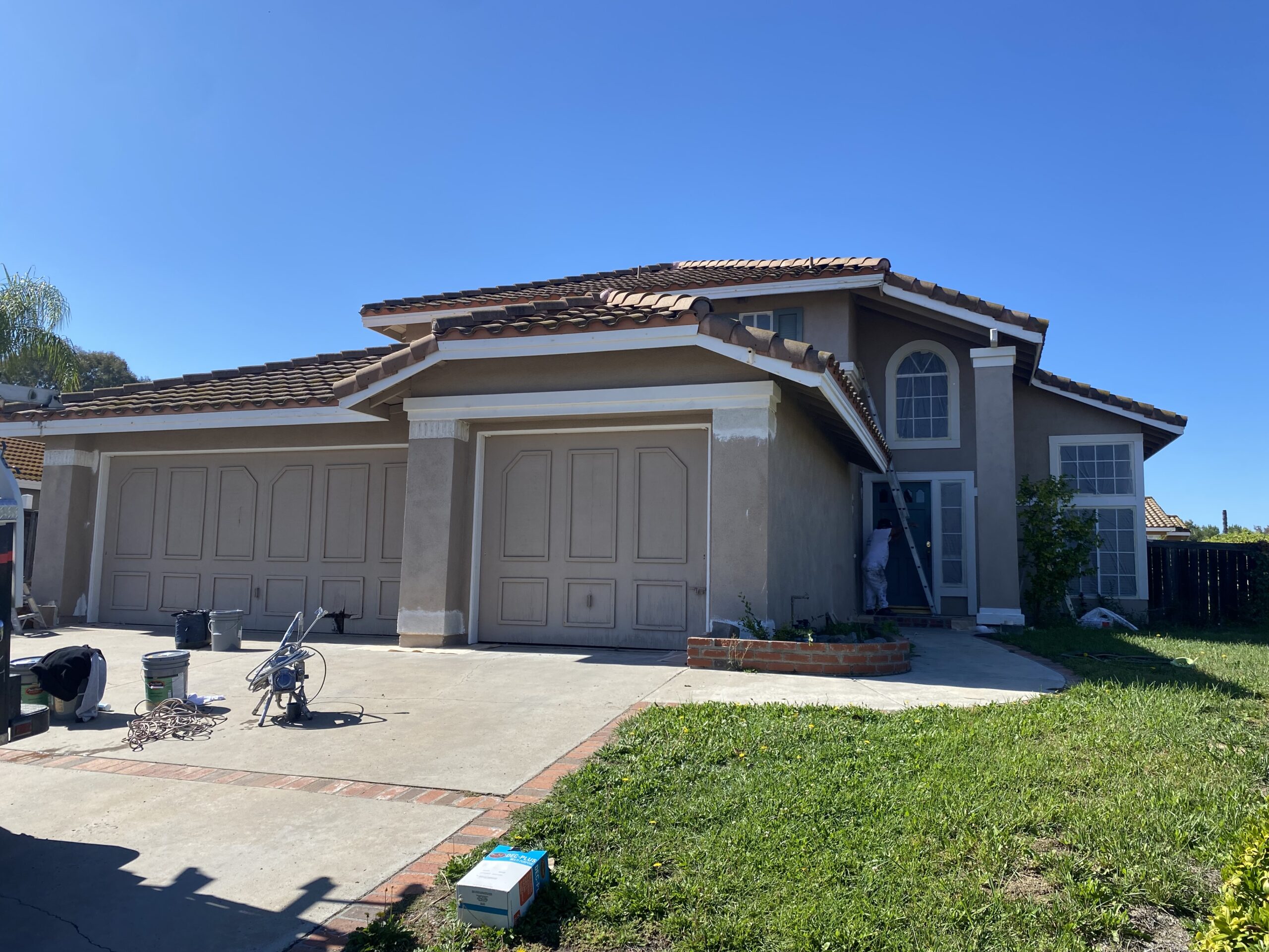 Exterior home painting refresh before